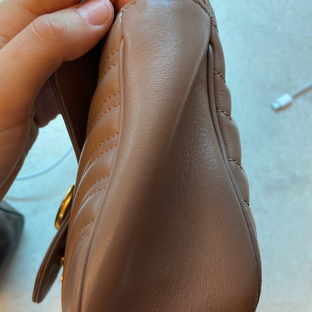 GG Marmont small matelassé shoulder bag - Picture 8 of 15